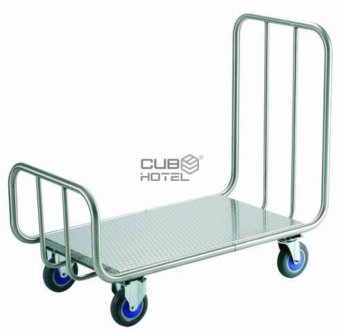 Carro Transporte Inox Varanda Dupla